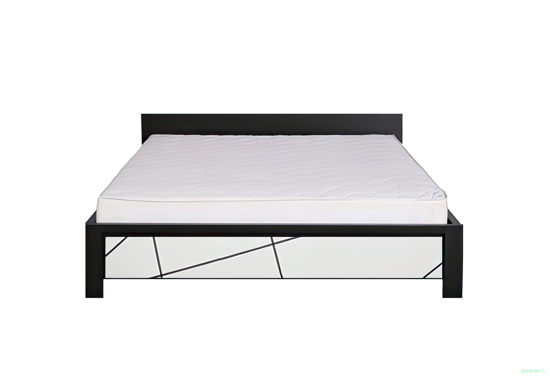 Ліжко ВМК Каспіан МДФ (без вкладу) 160х200 см венге магія / білий сніг - Зображення 1 Зображення 1 - Ліжко ВМК Каспіан МДФ (без вкладу) 160х200 см венге магія / білий сніг