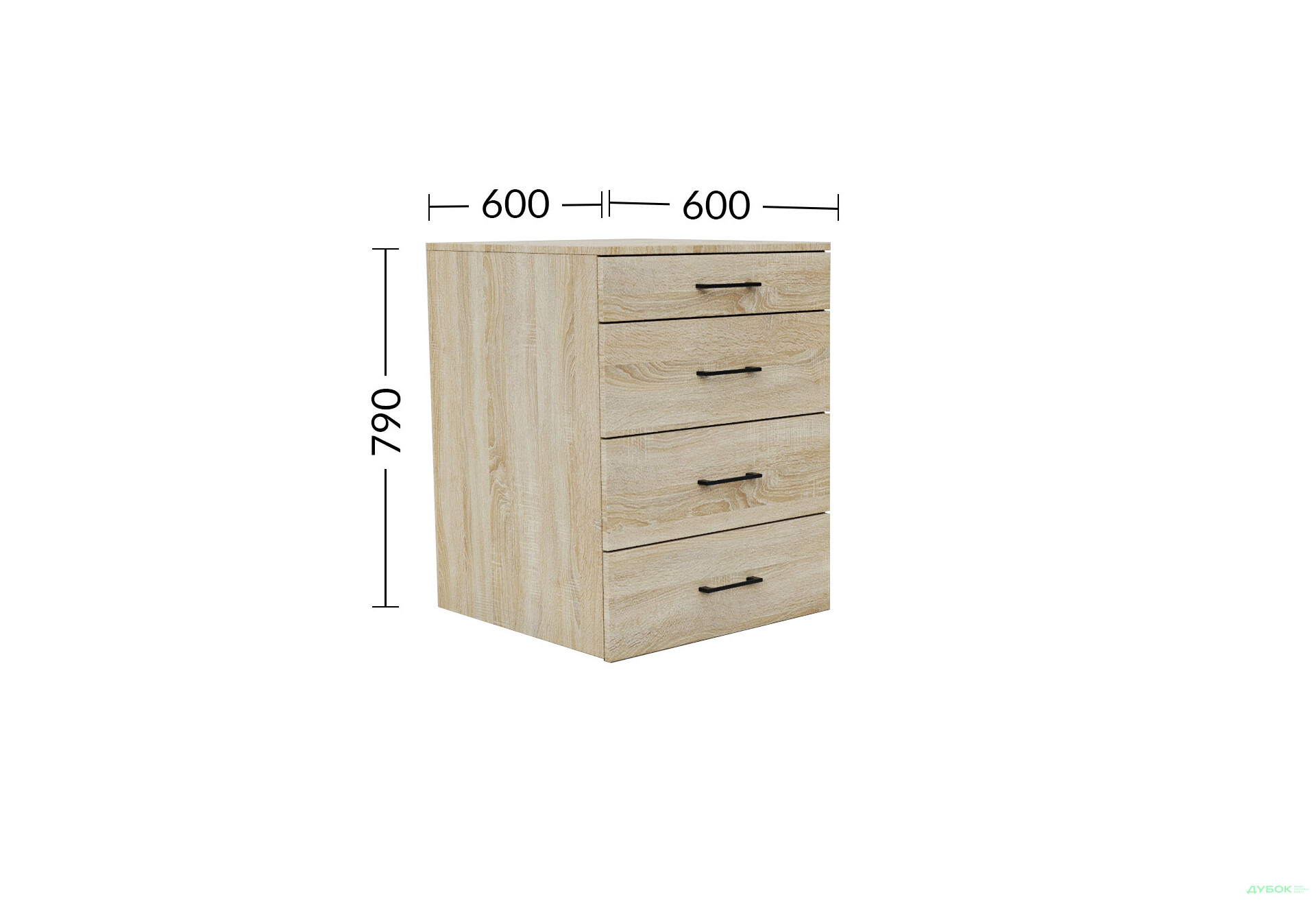 Изображение 4 - Стол-комод трансформер Garant Спейс / Space №5 с ящиками, Дуб сонома