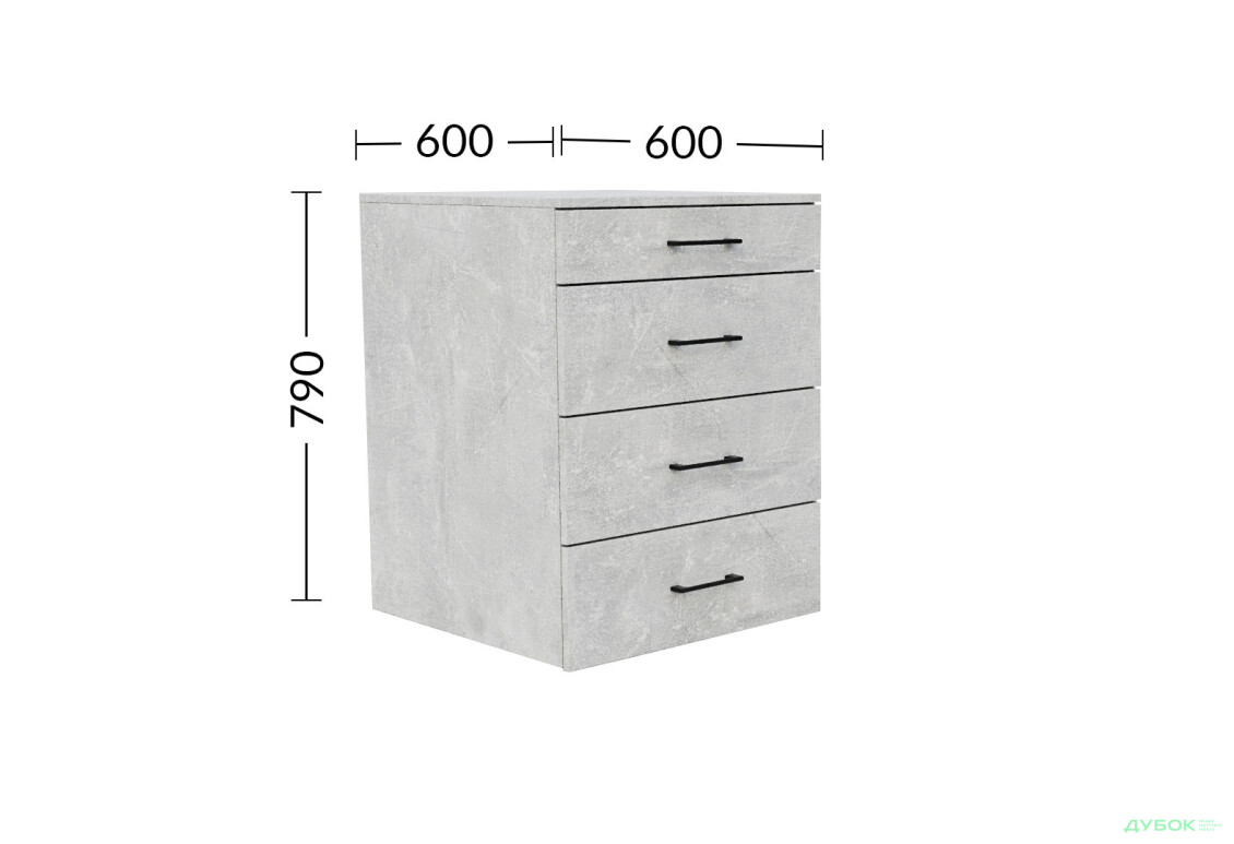 Изображение 4 - Стол-комод трансформер Garant Спейс / Space №5 с ящиками, Индастриал