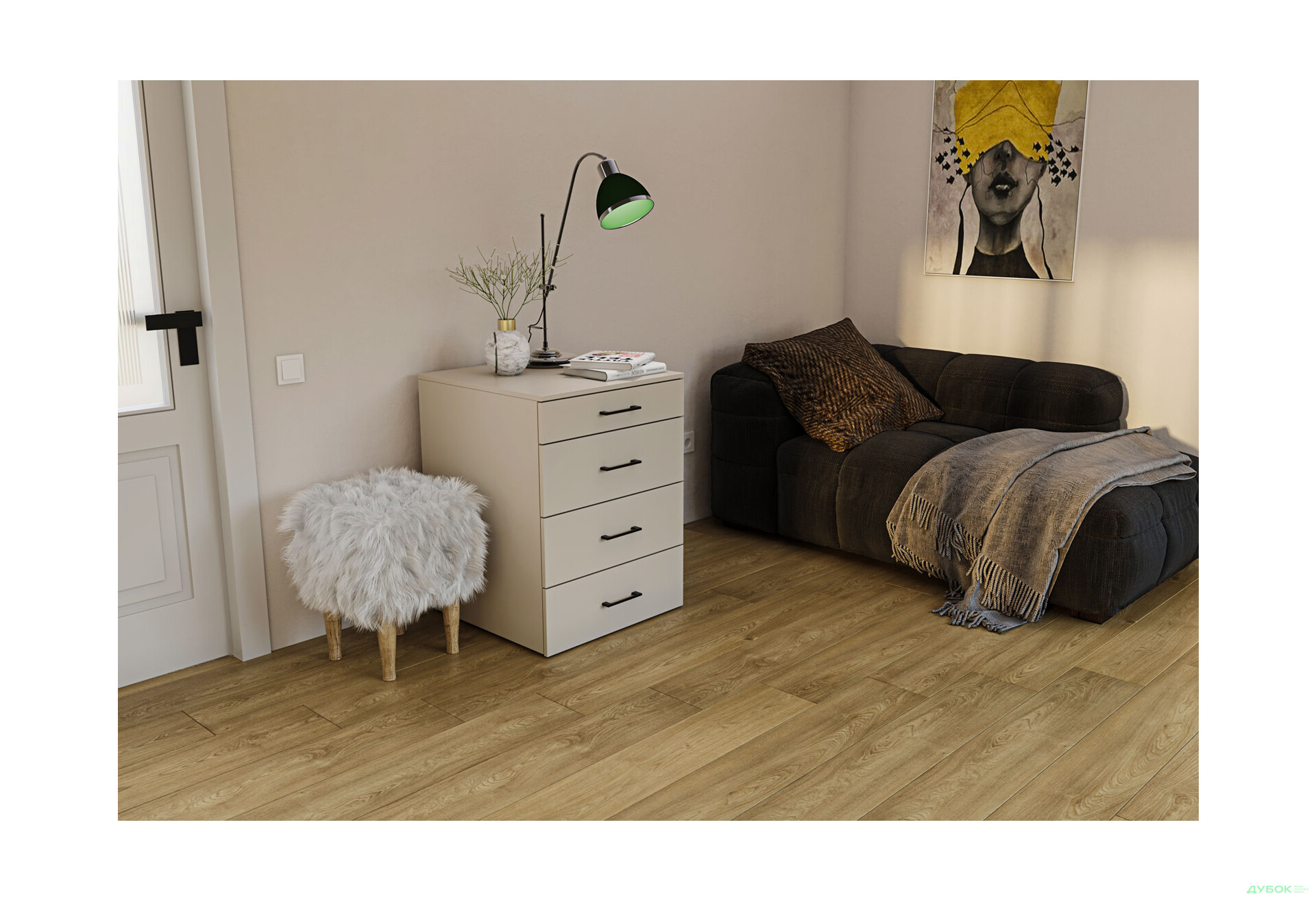 Изображение 2 - Стол-комод трансформер Garant Спейс / Space №5 с ящиками, Кашемир