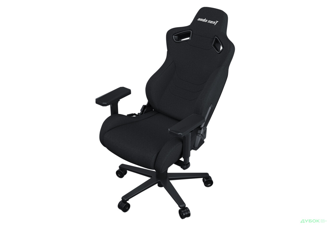 Изображение 4 - Компьютерное кресло Anda Seat Kaiser Frontier Linen Fabric игровое, черное