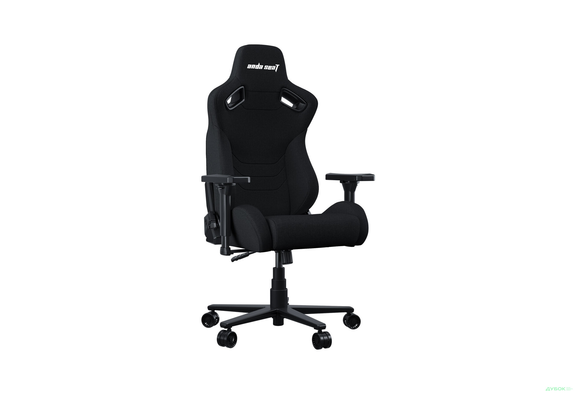 Изображение 3 - Компьютерное кресло Anda Seat Kaiser Frontier Linen Fabric игровое, черное