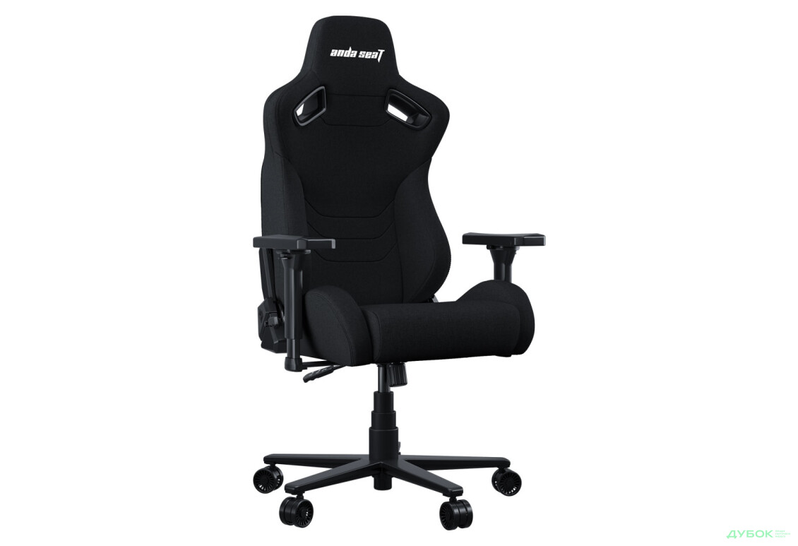 Изображение 3 - Компьютерное кресло Anda Seat Kaiser Frontier Linen Fabric игровое, черное