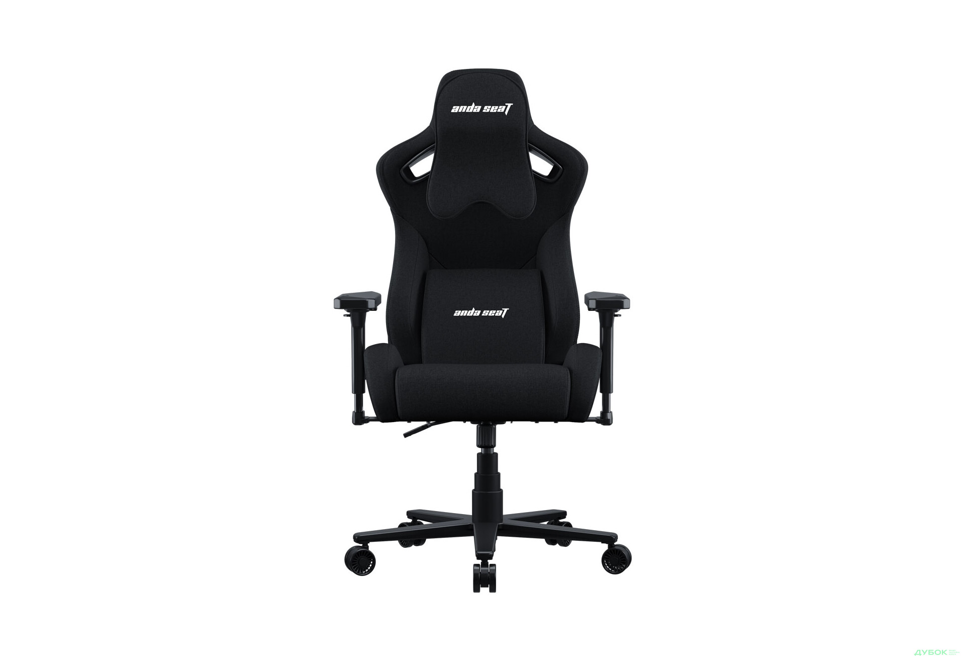 Изображение 1 - Компьютерное кресло Anda Seat Kaiser Frontier Linen Fabric игровое, черное