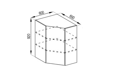 Корпус В 60x60 (h-920)