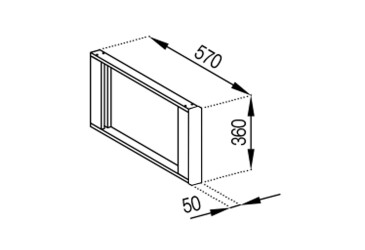 Корпус А вставка (570) Світ Меблів