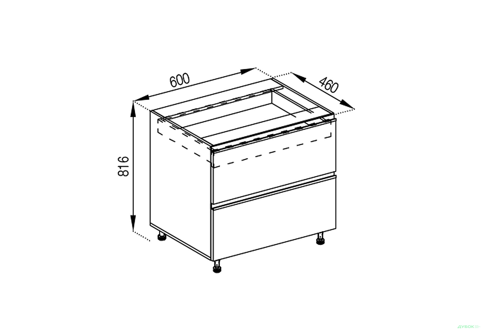 Зображення 1 - Н 60 Ш (+ ВШ) Favorit Софі Світ Меблів