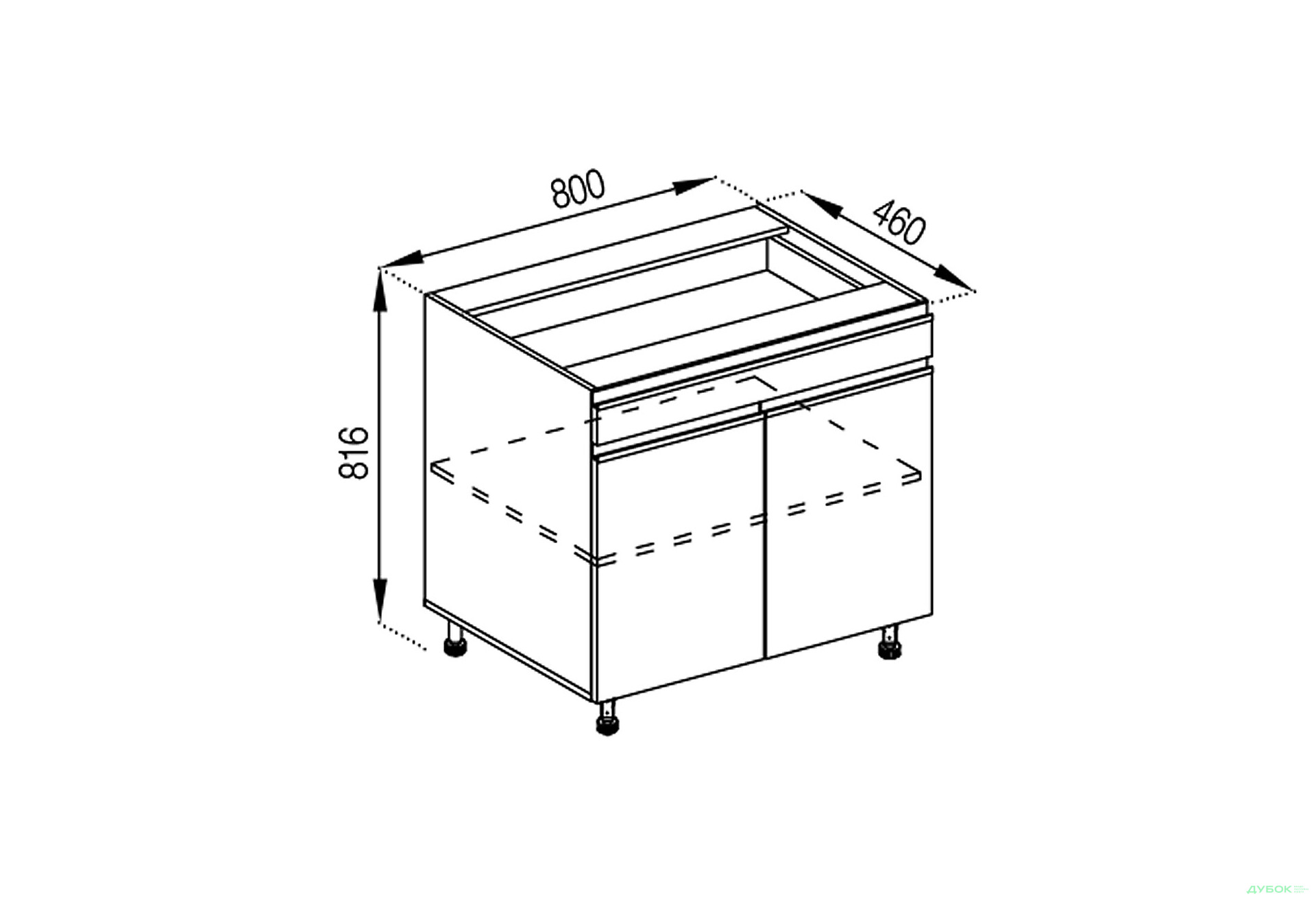 Зображення 1 - Н 80 ДШ Favorit Софі Світ Меблів