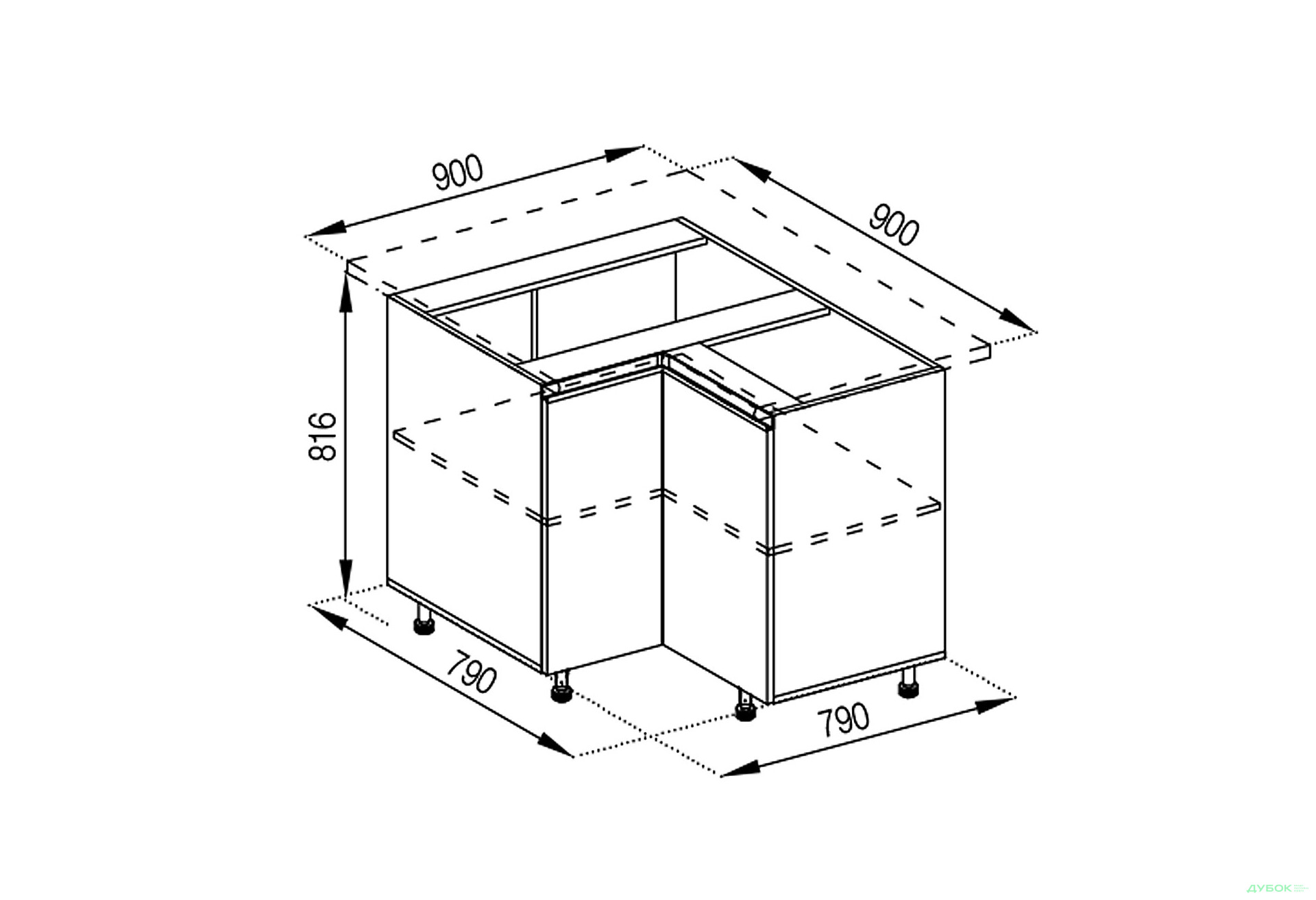 Изображение 1 - Н 90x90 Софи Svit Mebliv