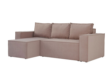 Мягкий уголок Kredens furniture Фрейм 252х169 см, ткань бежевая