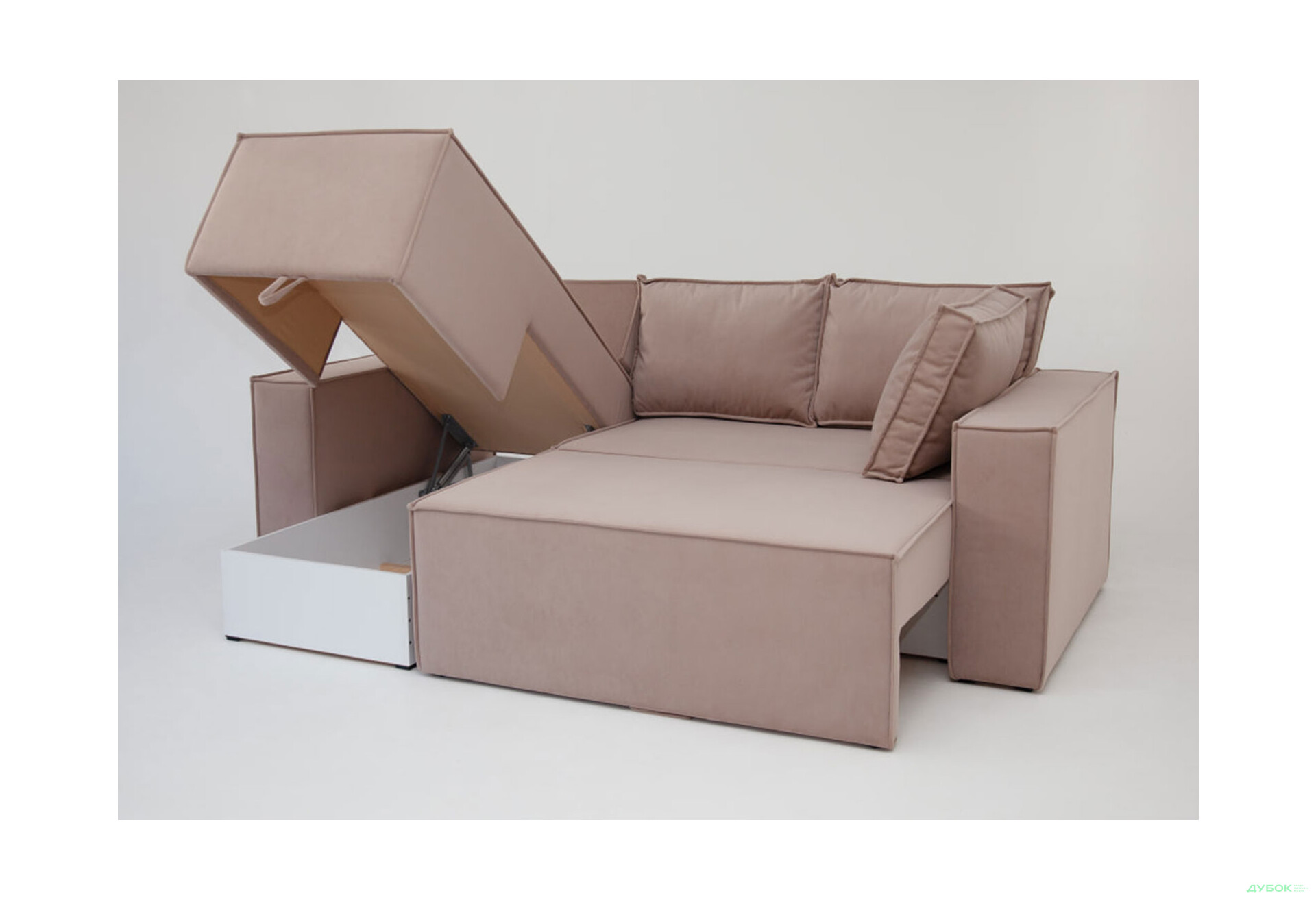 Изображение 11 - Мягкий уголок Kredens furniture Фрейм 252х169 см, ткань бежевая