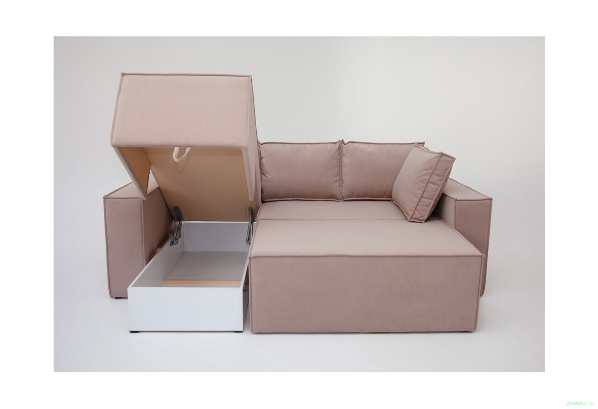 Изображение 10 - Мягкий уголок Kredens furniture Фрейм 252х169 см, ткань бежевая