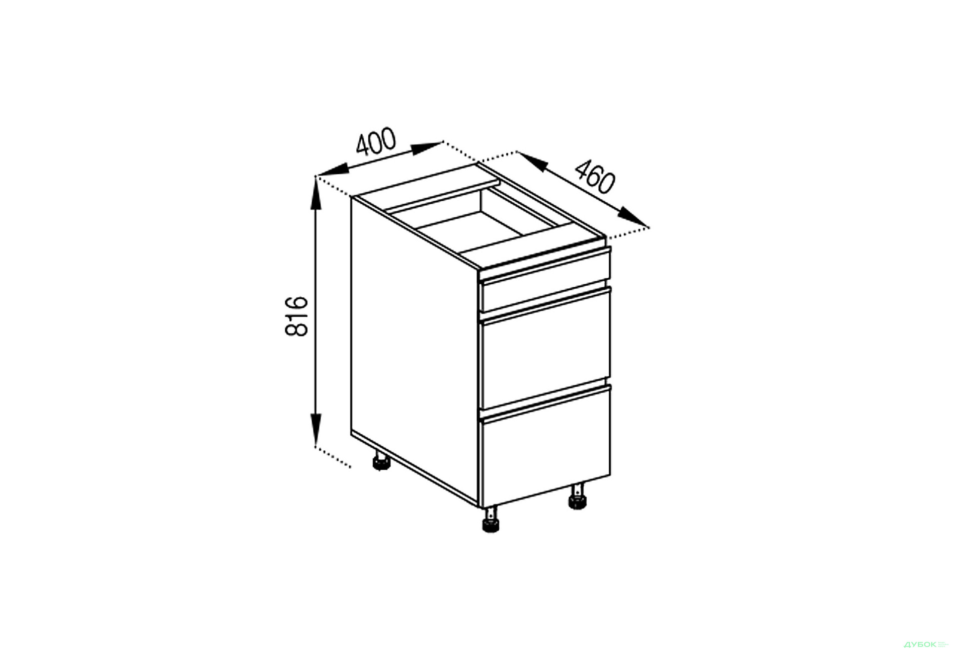 Изображение 1 - Н 40Ш Favorit Софи Лак Svit Mebliv
