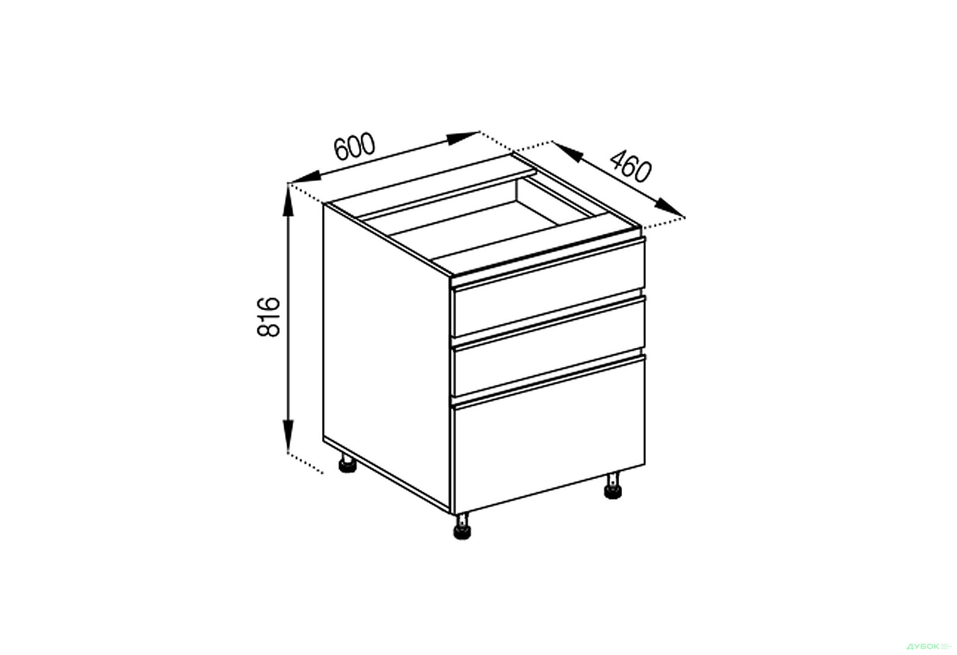 Изображение 1 - Н 60 3Ш (2+1) Favorit Софи Лак Svit Mebliv