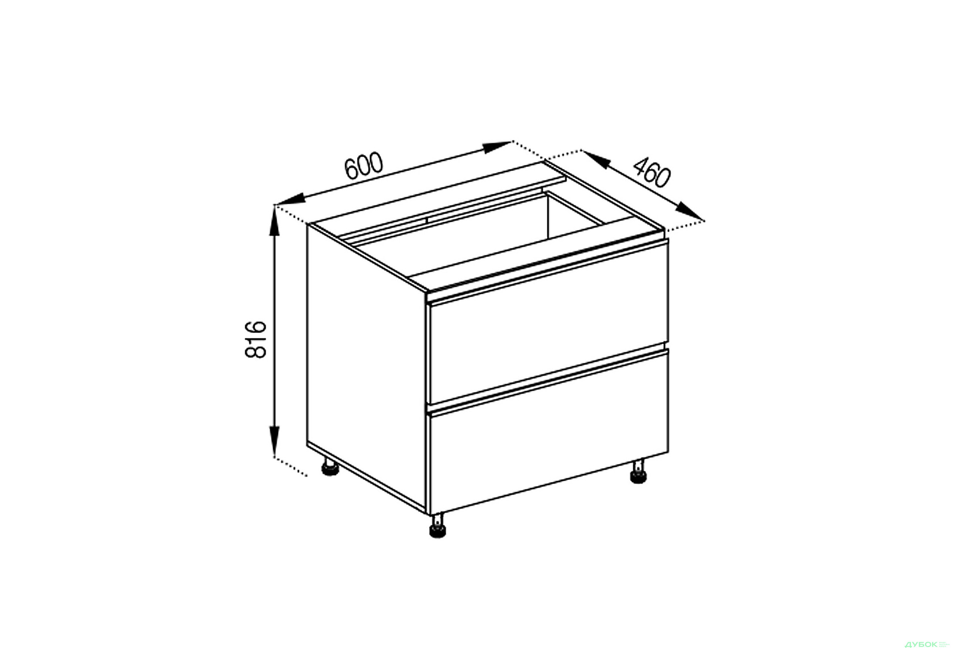 Изображение 1 - Н 60 Ш Favorit Софи Лак Svit Mebliv
