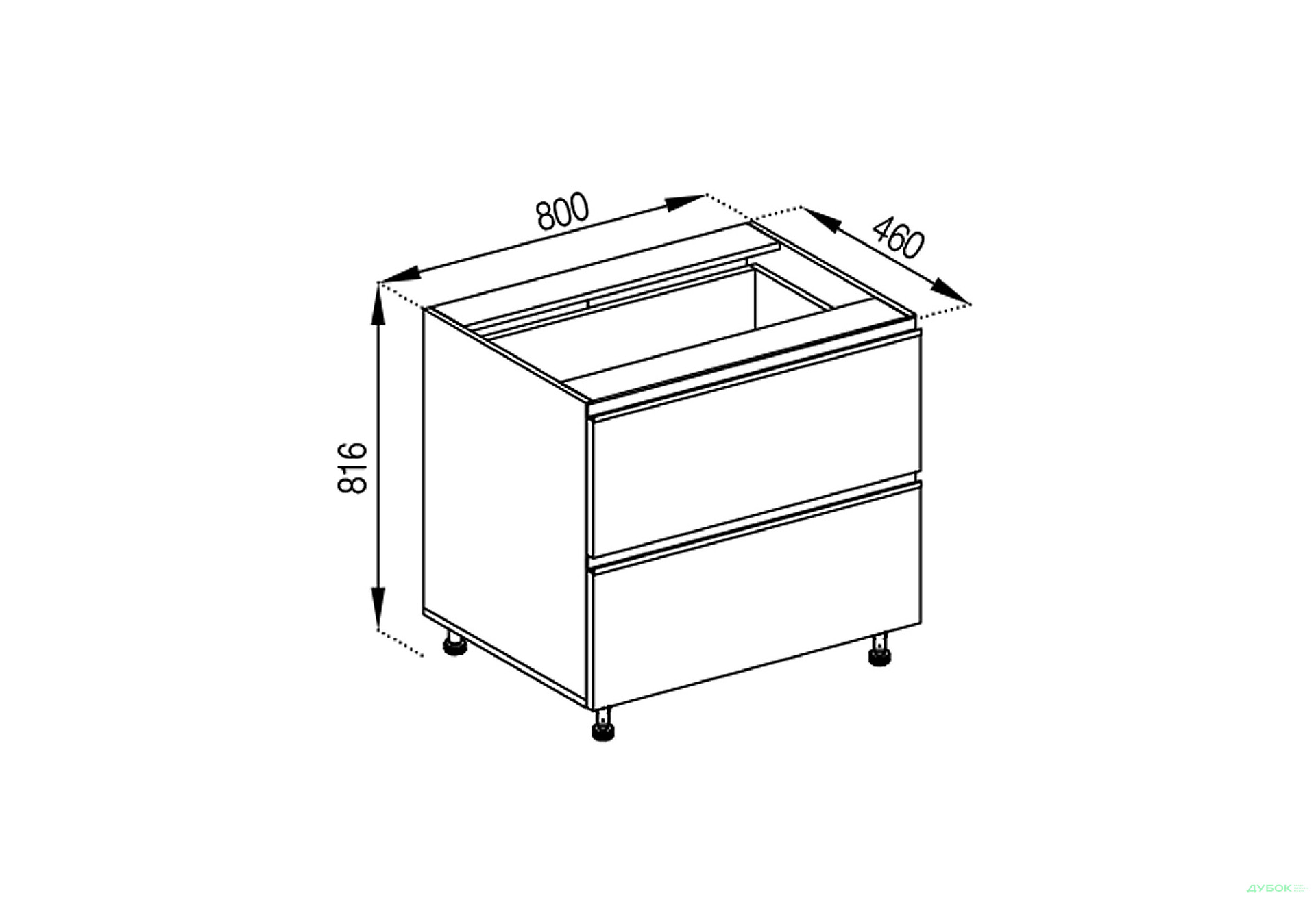 Изображение 1 - Н 80 Ш Favorit Софи Лак Svit Mebliv