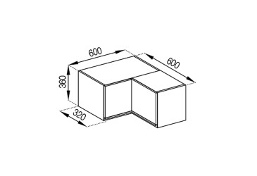 А 60x60 кут прямий (320)