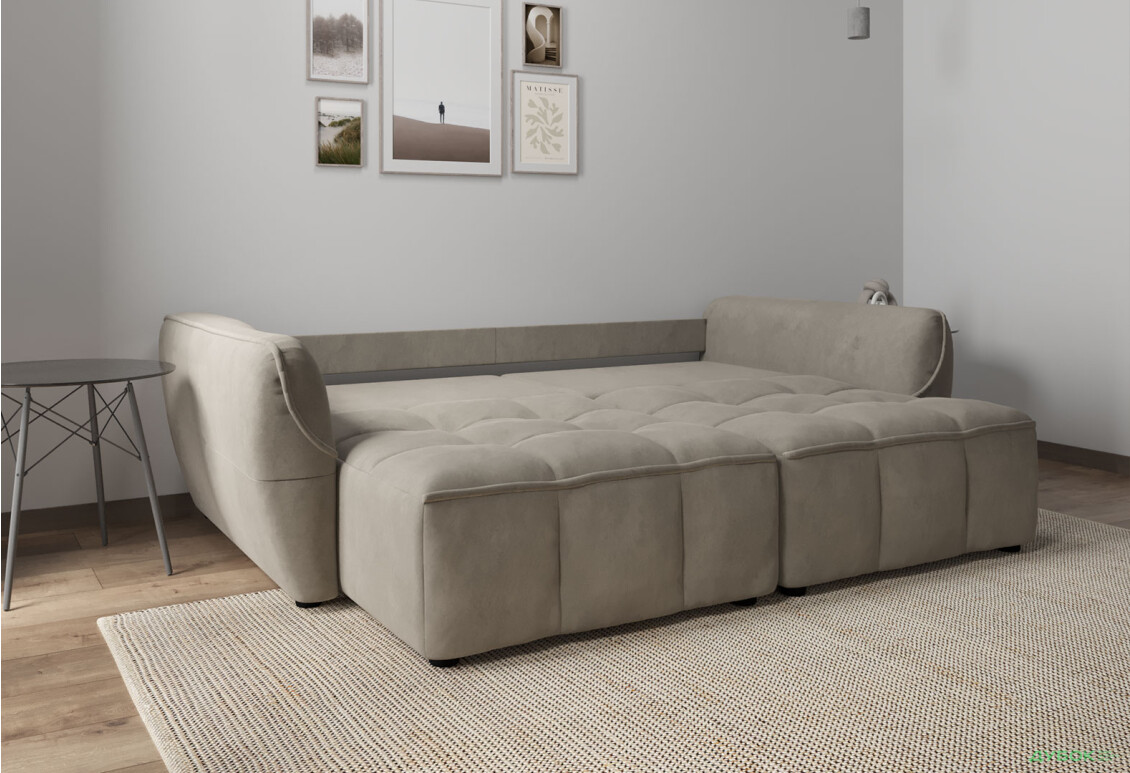 Диван Vika Монтана 245x125 см, бежевий (Zenit 128) - Зображення 6 Зображення 6 - Диван Vika Монтана 245x125 см, бежевий (Zenit 128)