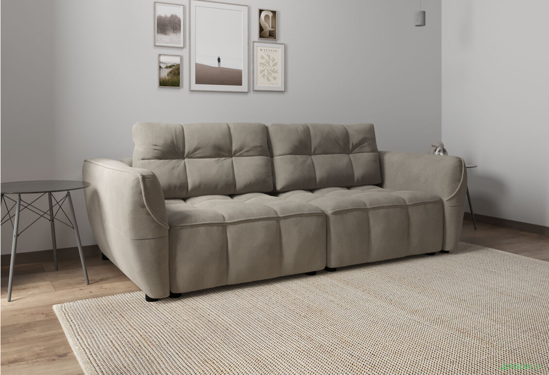 Диван Vika Монтана 245x125 см, бежевий (Zenit 128) - Зображення 4 Зображення 4 - Диван Vika Монтана 245x125 см, бежевий (Zenit 128)