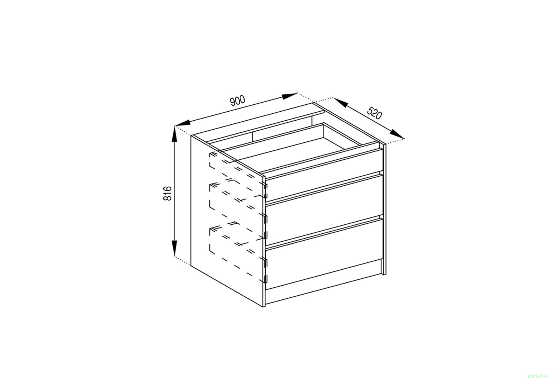 Зображення 1 - Н 90 Ш Графіті Світ Меблів