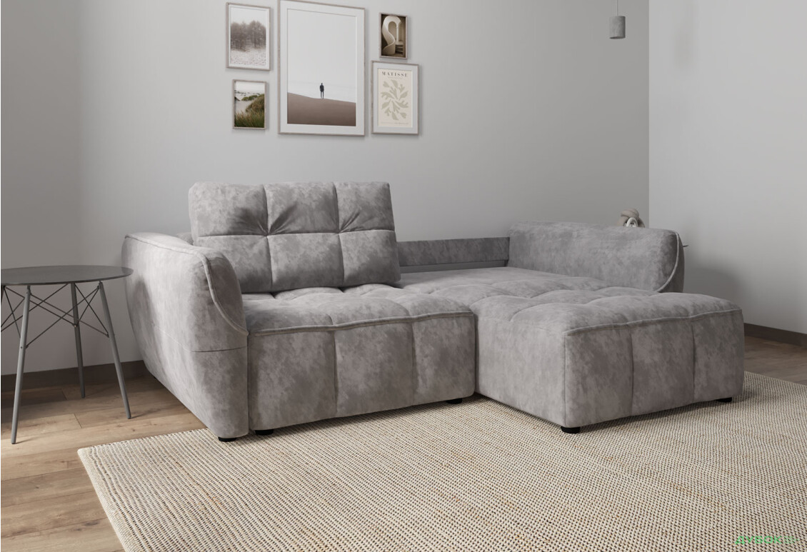 Диван Вика Монтана 245x125 см, тёмно-серый (Forte 11) - Изображение 5 Изображение 5 - Диван Вика Монтана 245x125 см, тёмно-серый (Forte 11)