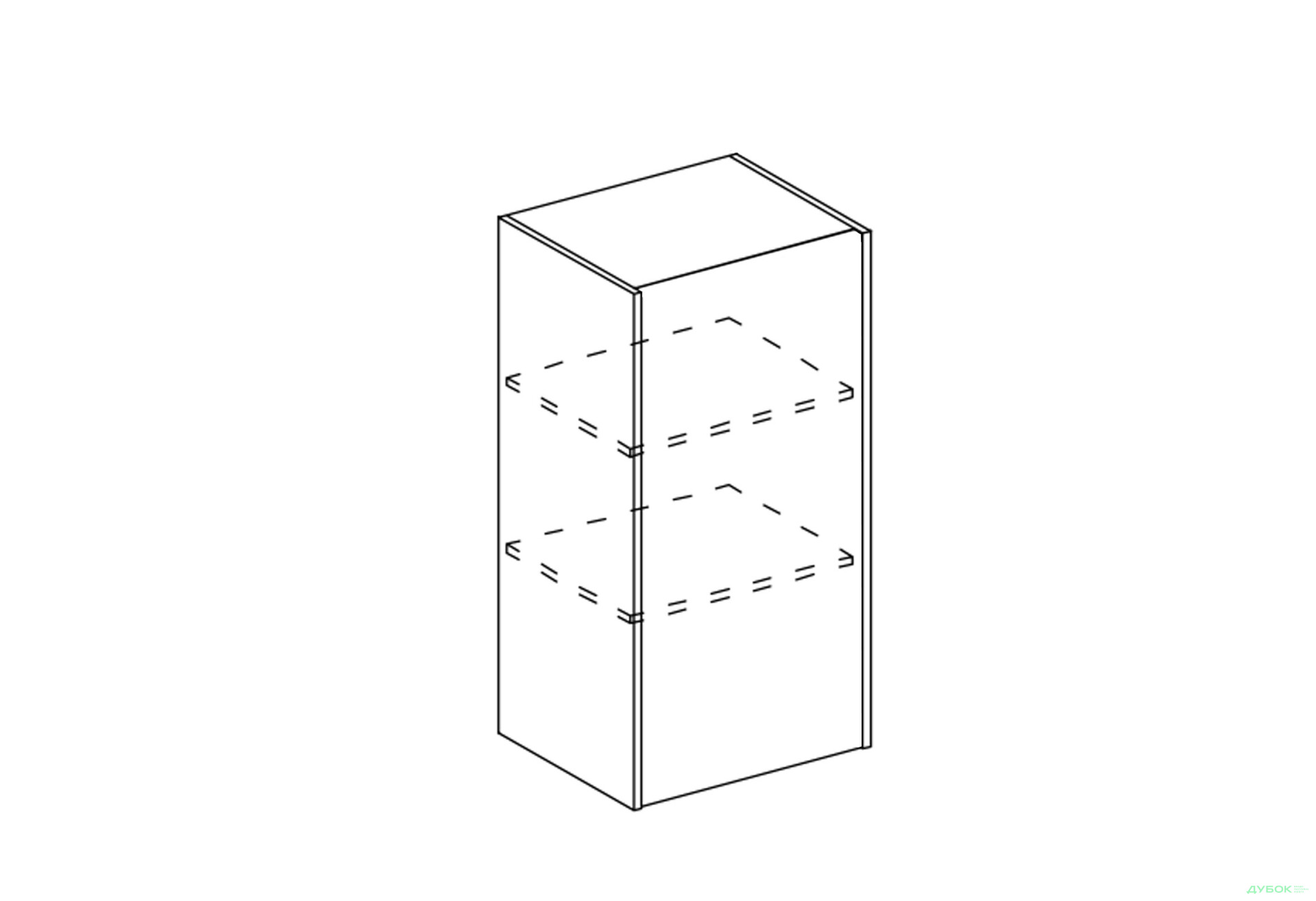 Зображення 1 - Корпус В 50 1Д Графіті Світ Меблів