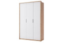 Шкаф МироМарк Асти 3-дверный 140 см Дуб крафт/Белый серия Н - Изображение 1 Изображение 1 - Шкаф МироМарк Асти 3-дверный 140 см Дуб крафт/Белый серия Н