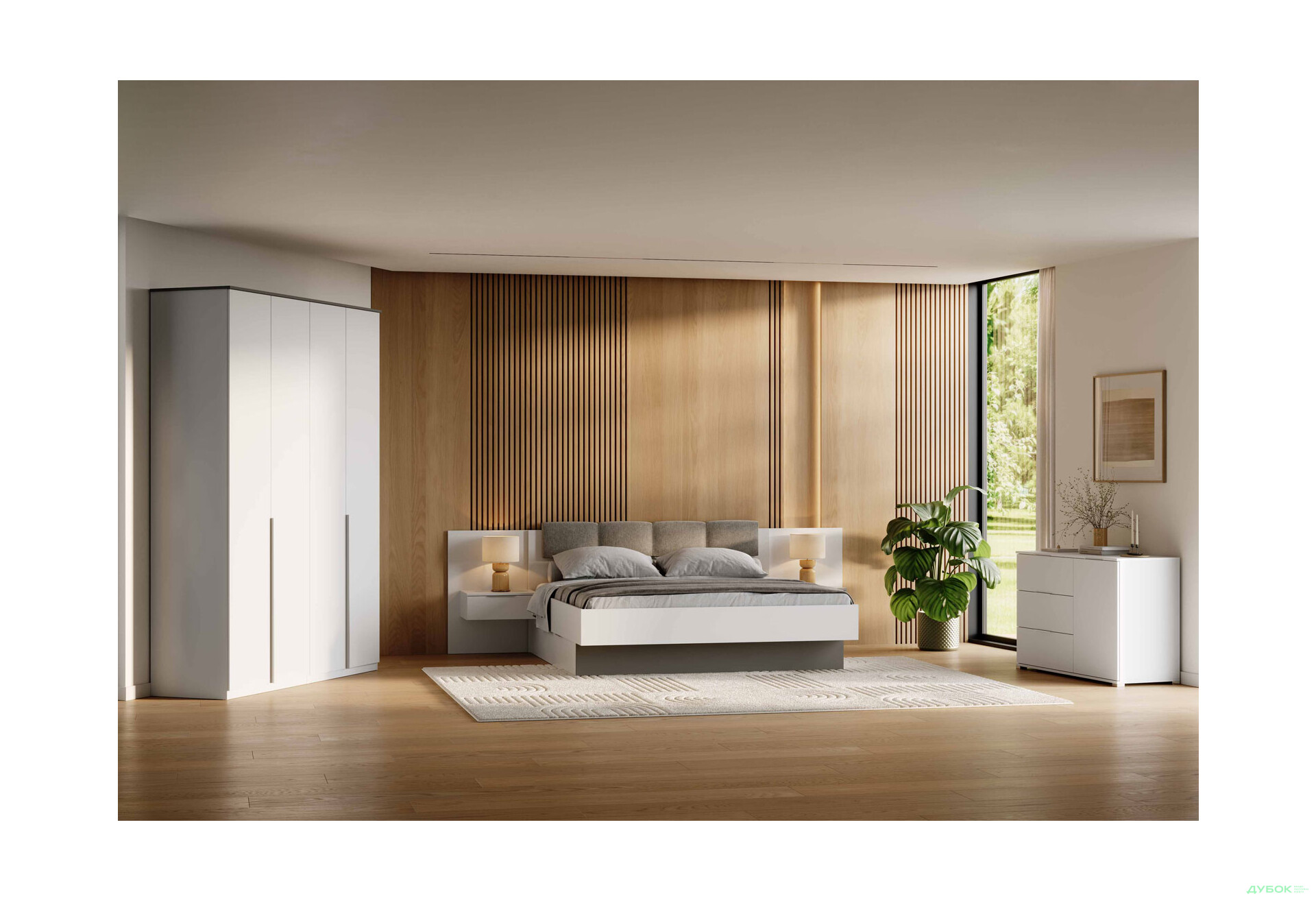 Зображення 1 - Модульна спальня Бартон MiroMark