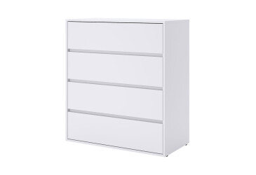 Комод MiroMark Тібо з 4 шухлядами 90 см, супер мат білий