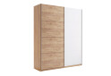 Зображення 2 - Шафа-купе MiroMark Асті 2-дверна 150х210 см фасади Дуб крафт/Білий серія Н