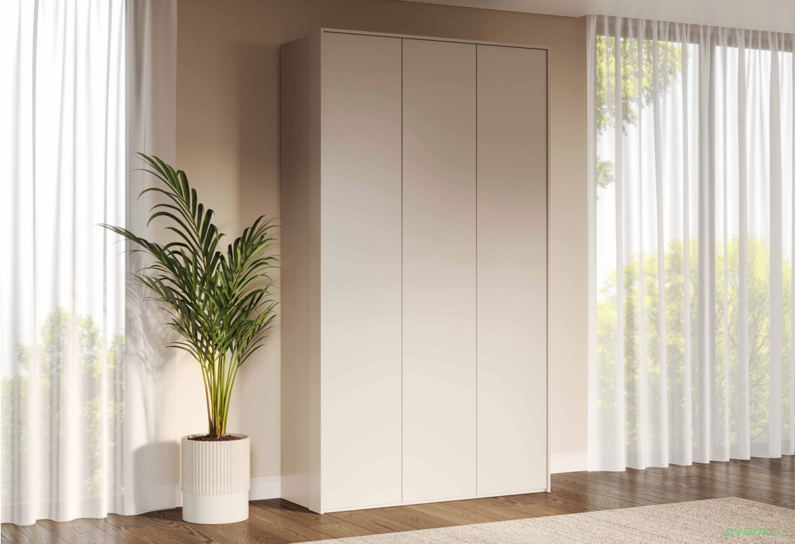 Изображение 2 - Шкаф MiroMark Бруно 3-дверный 138 см без зеркал, кашемир серия Н