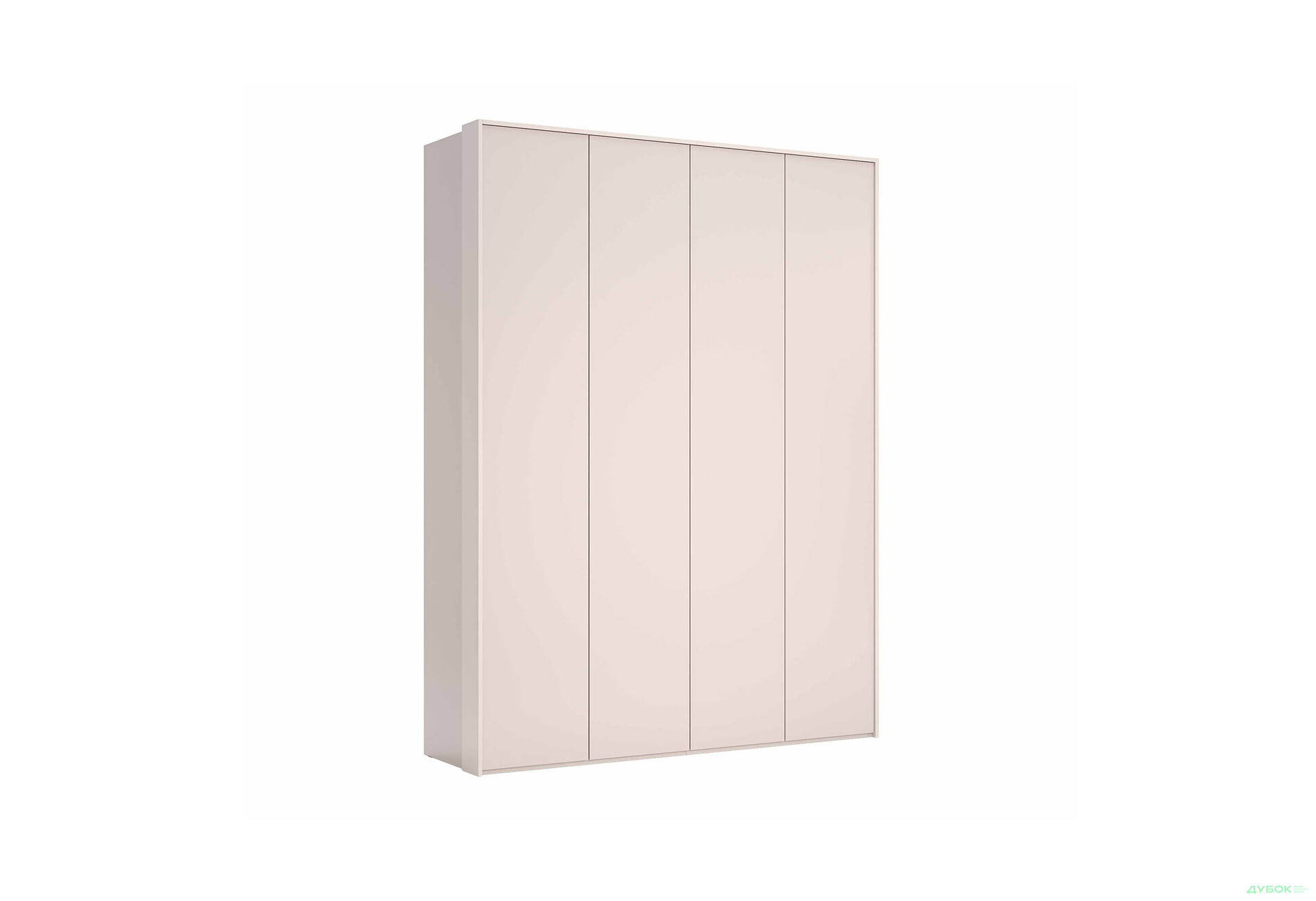 Шафа MiroMark Бруно 4-дверна 183 см без дзеркал, кашемір серія Н - Зображення 5 Зображення 5 - Шафа MiroMark Бруно 4-дверна 183 см без дзеркал, кашемір серія Н