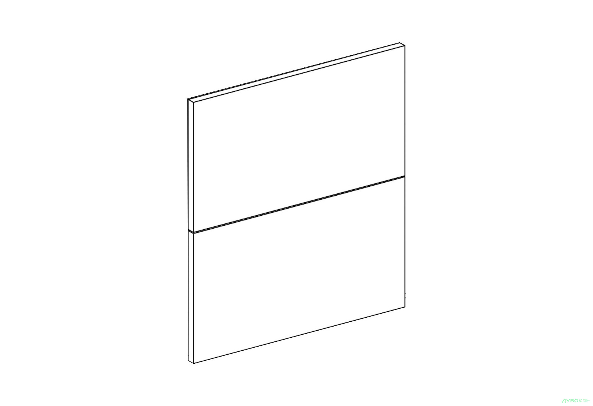 Изображение 1 - Фасад Н 60 Ш (+ВШ) Favorit Софи Лак Svit Mebliv
