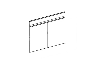 Фасад Н 80 ДШ Favorit Софі Лак Світ Меблів