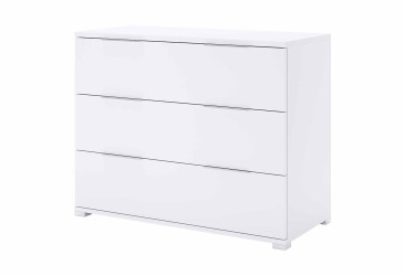 Комод MiroMark Бартон з 3 шухлядами 100 см, супер мат білий