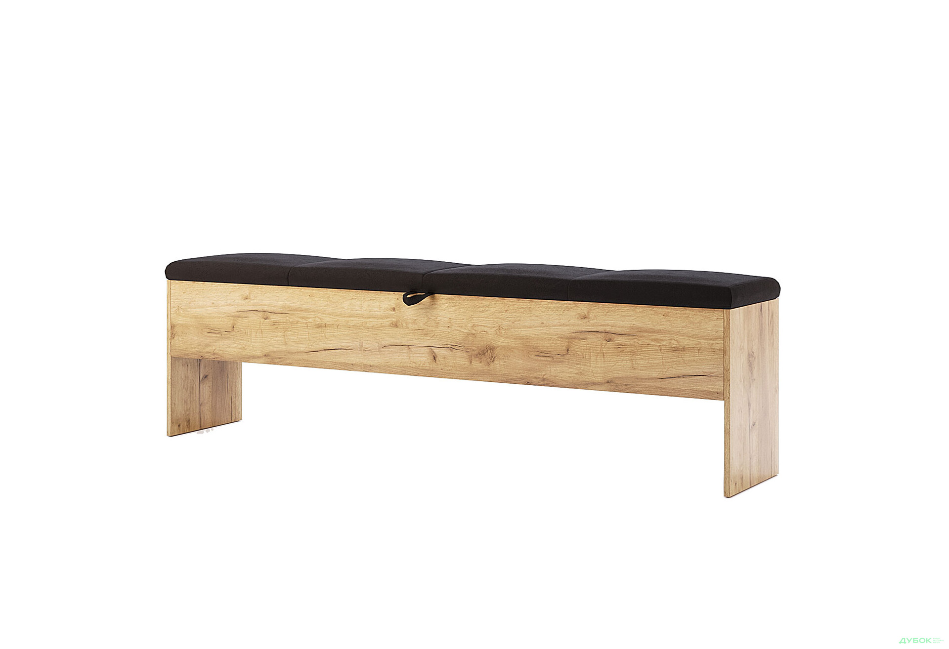 Банкетка MiroMark Луна ліжко 160 см, дуб крафт - Зображення 1 Зображення 1 - Банкетка MiroMark Луна ліжко 160 см, дуб крафт