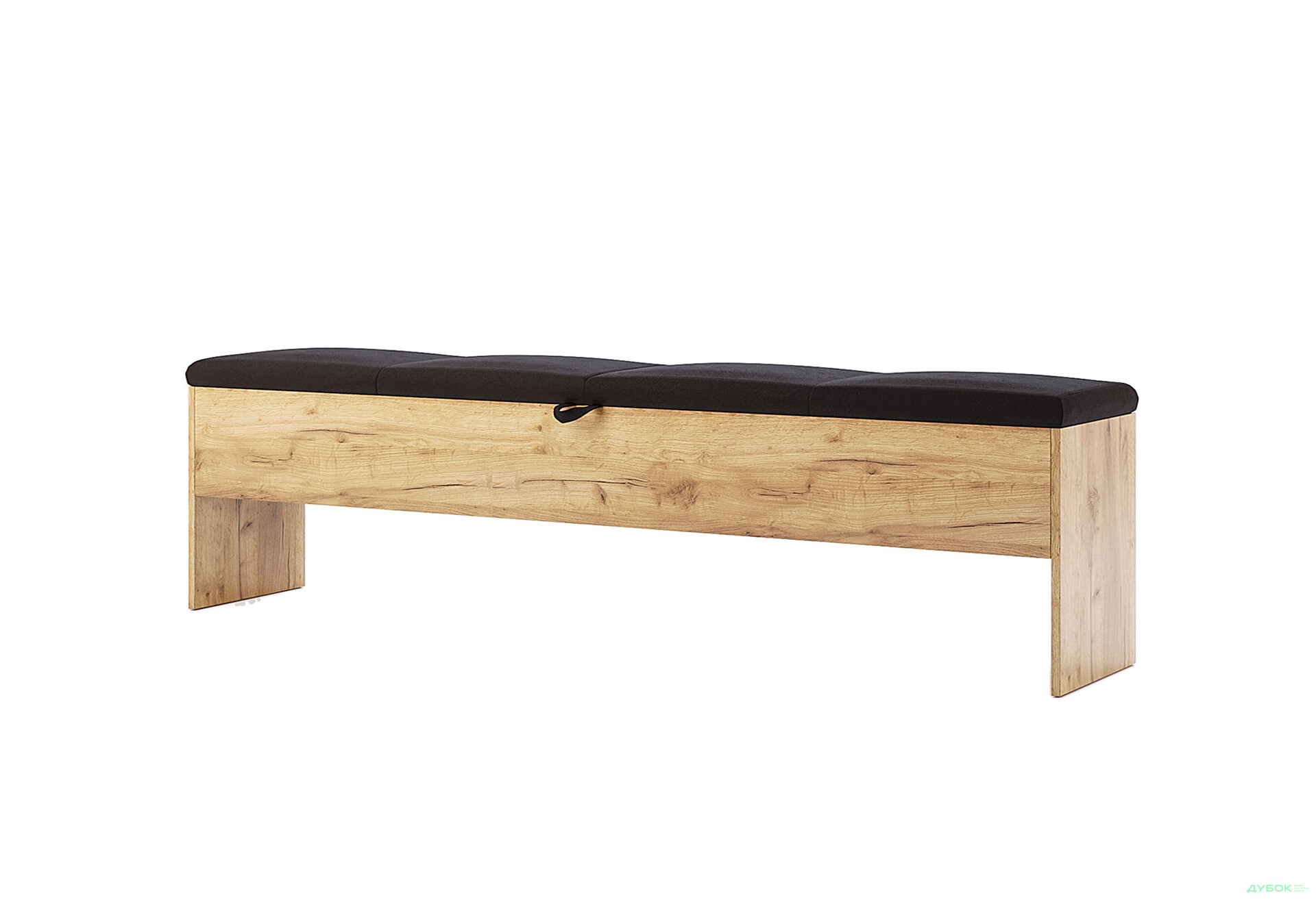 Банкетка MiroMark Луна ліжко 180 см, дуб крафт - Зображення 1 Зображення 1 - Банкетка MiroMark Луна ліжко 180 см, дуб крафт