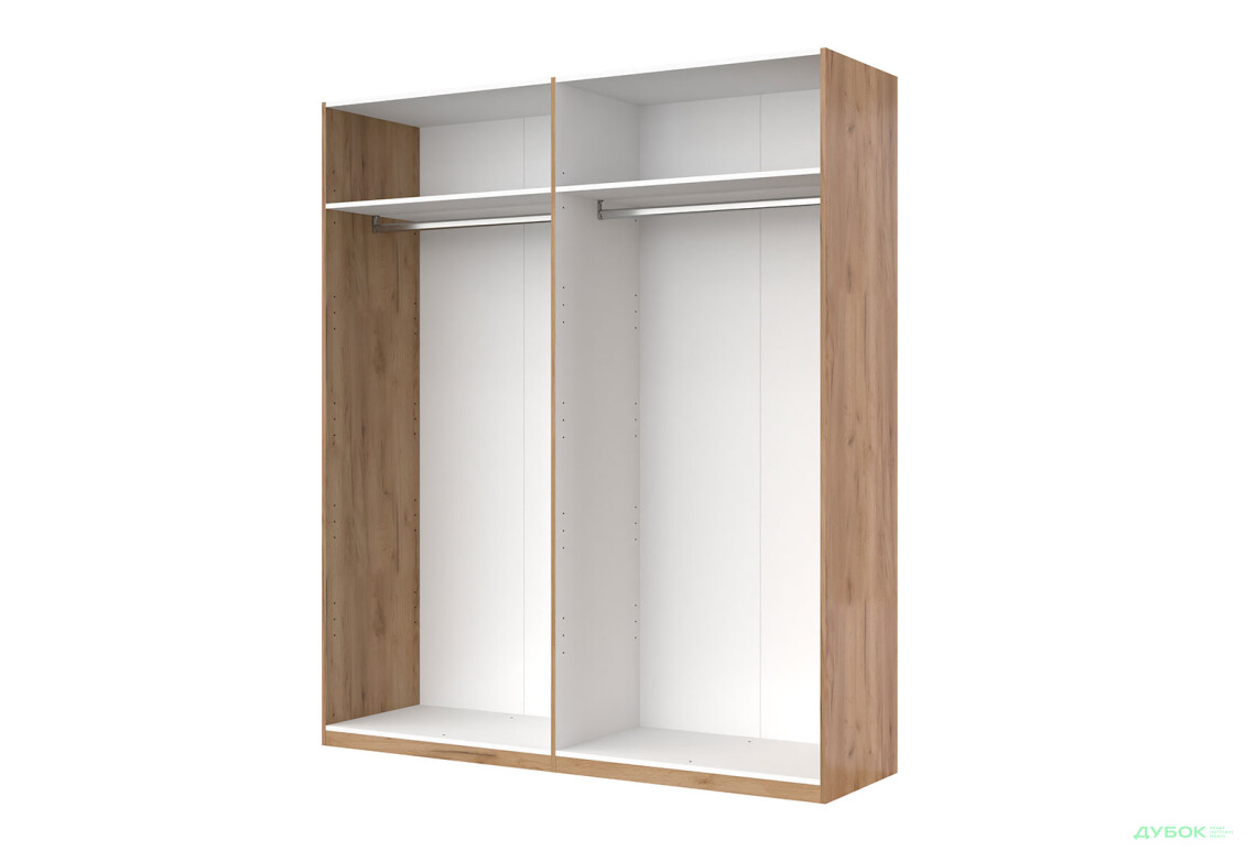 Шкаф МироМарк Луна 4-дверный с зеркалами 184 см Лава/Дуб Крафт, серия Н - Изображение 3 Изображение 3 - Шкаф МироМарк Луна 4-дверный с зеркалами 184 см Лава/Дуб Крафт, серия Н
