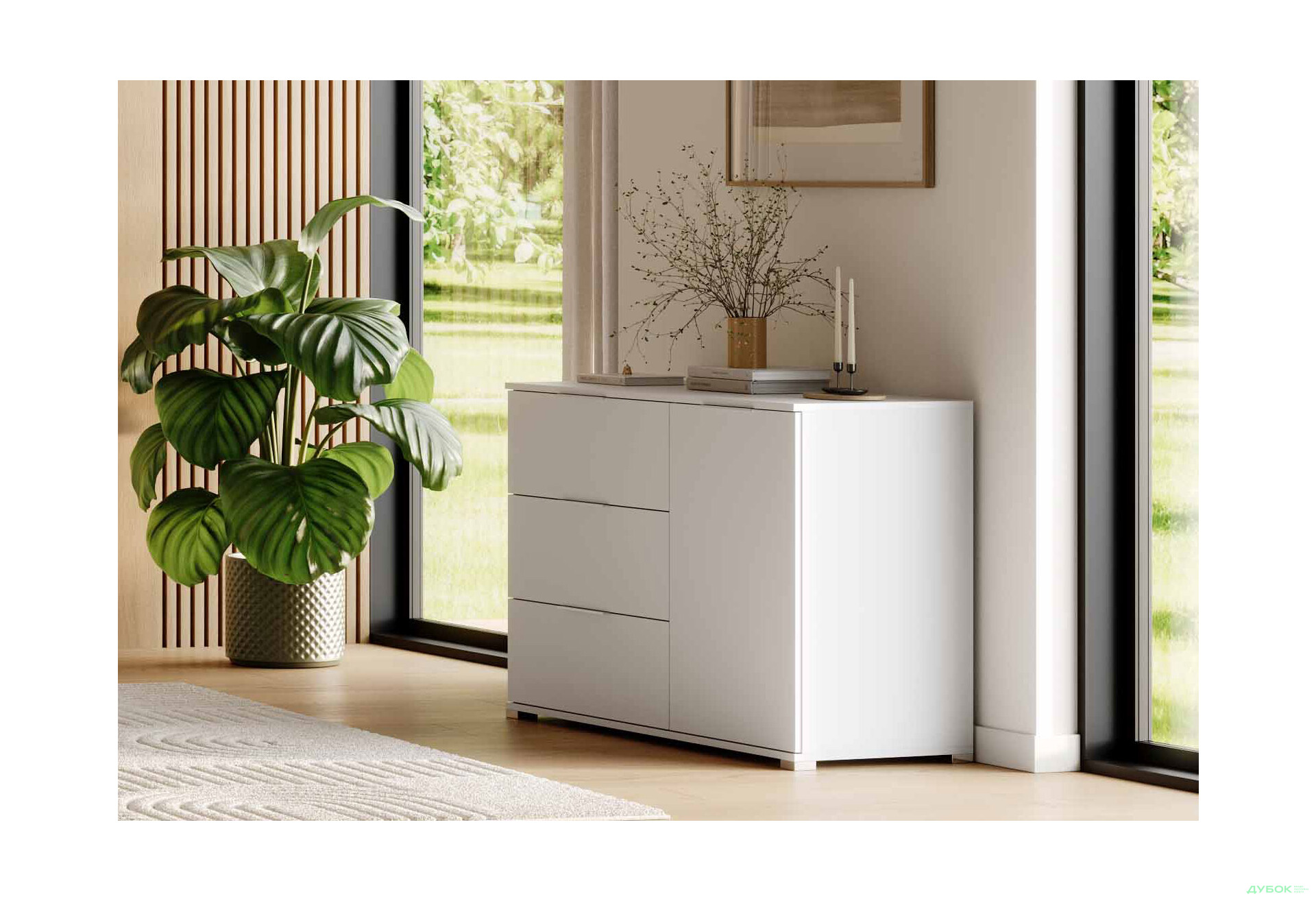 Спальня Бартон Комплект 4D MiroMark - Зображення 3 Зображення 3 - Спальня Бартон Комплект 4D MiroMark