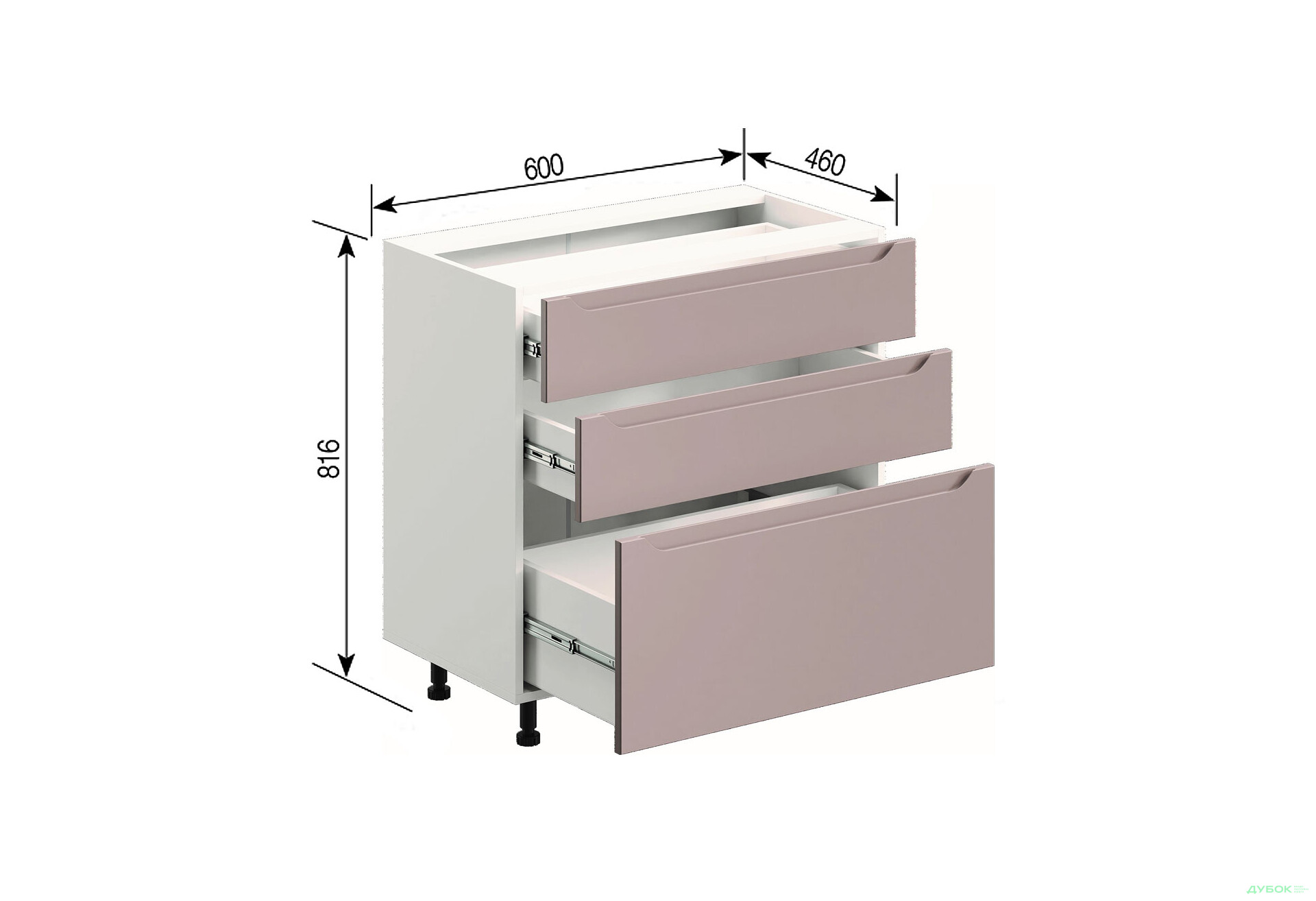Изображение 1 - Н 60 3Ш (2+1) LUX Зарина Svit Mebliv