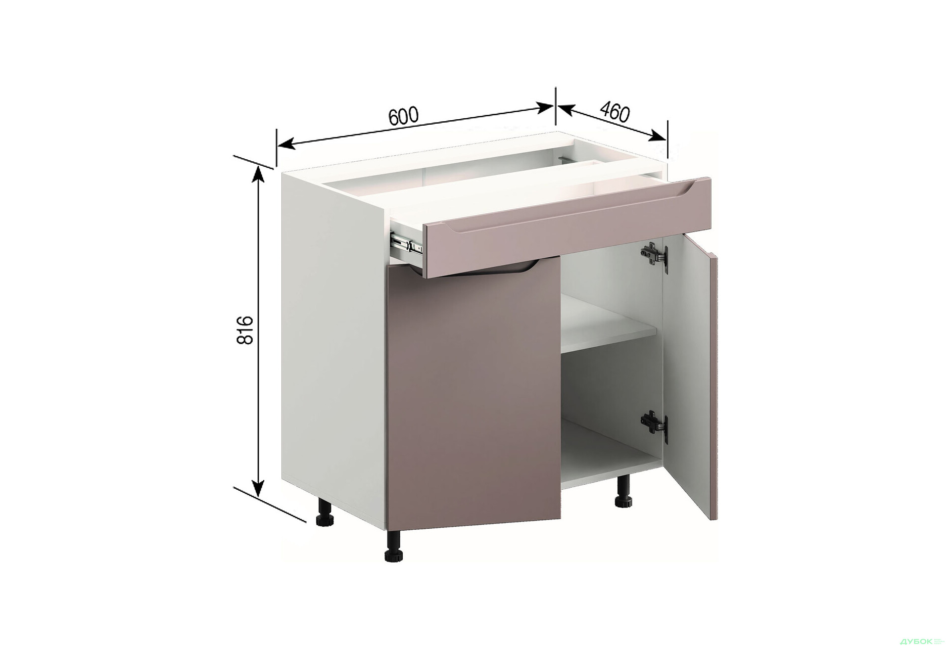 Изображение 1 - Н 60 ДШ LUX Зарина Svit Mebliv