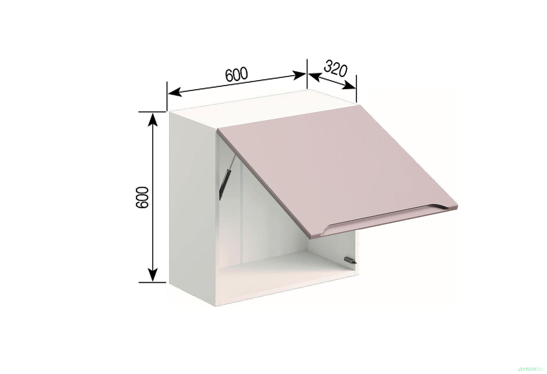 Изображение 1 - В 60 (h-920) Окап Зарина Svit Mebliv