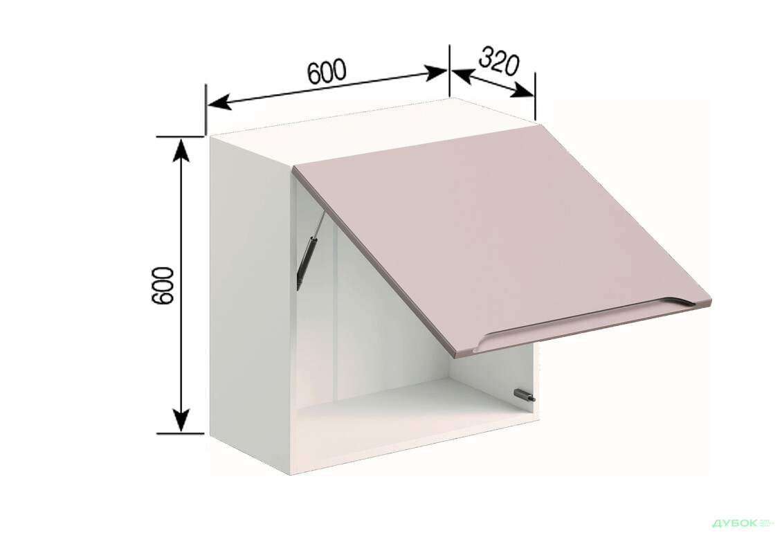 В 60 (h-920) Окап Зарина Svit Mebliv