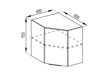 В 60x60 Мілана Світ Меблів