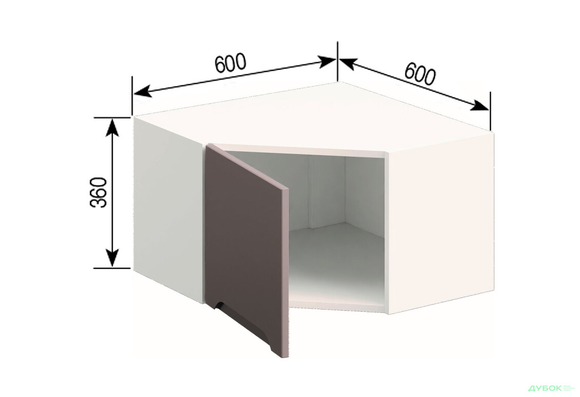 А 60x60 Зарина Svit Mebliv