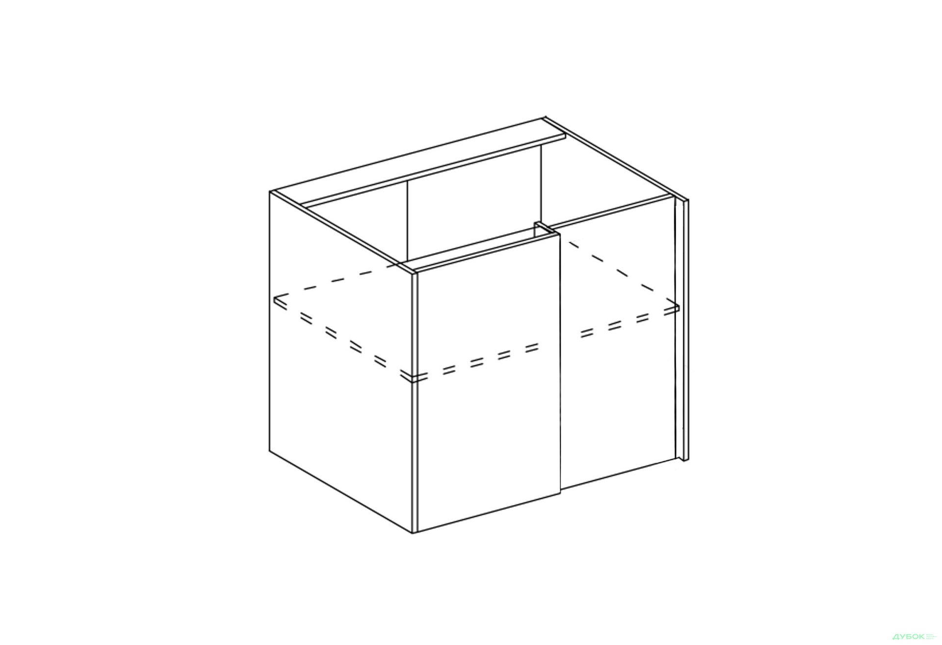 Изображение 1 - Корпус Н 100 пр. Графити Svit Mebliv