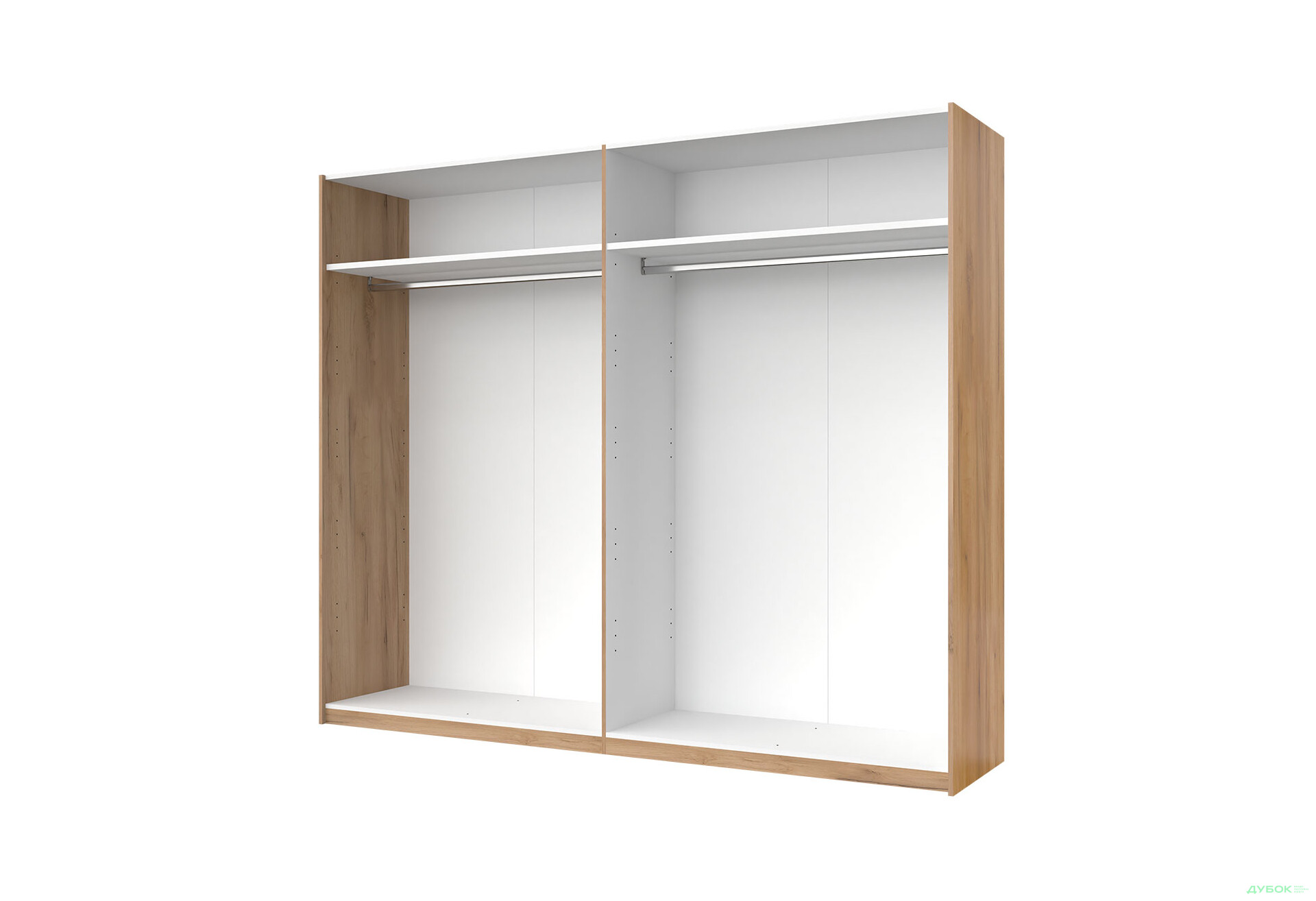 Шкаф-купе МироМарк Луна 2-дверный с зеркалом 250х210 см фасад Лава, серия Н - Изображение 2 Изображение 2 - Шкаф-купе МироМарк Луна 2-дверный с зеркалом 250х210 см фасад Лава, серия Н