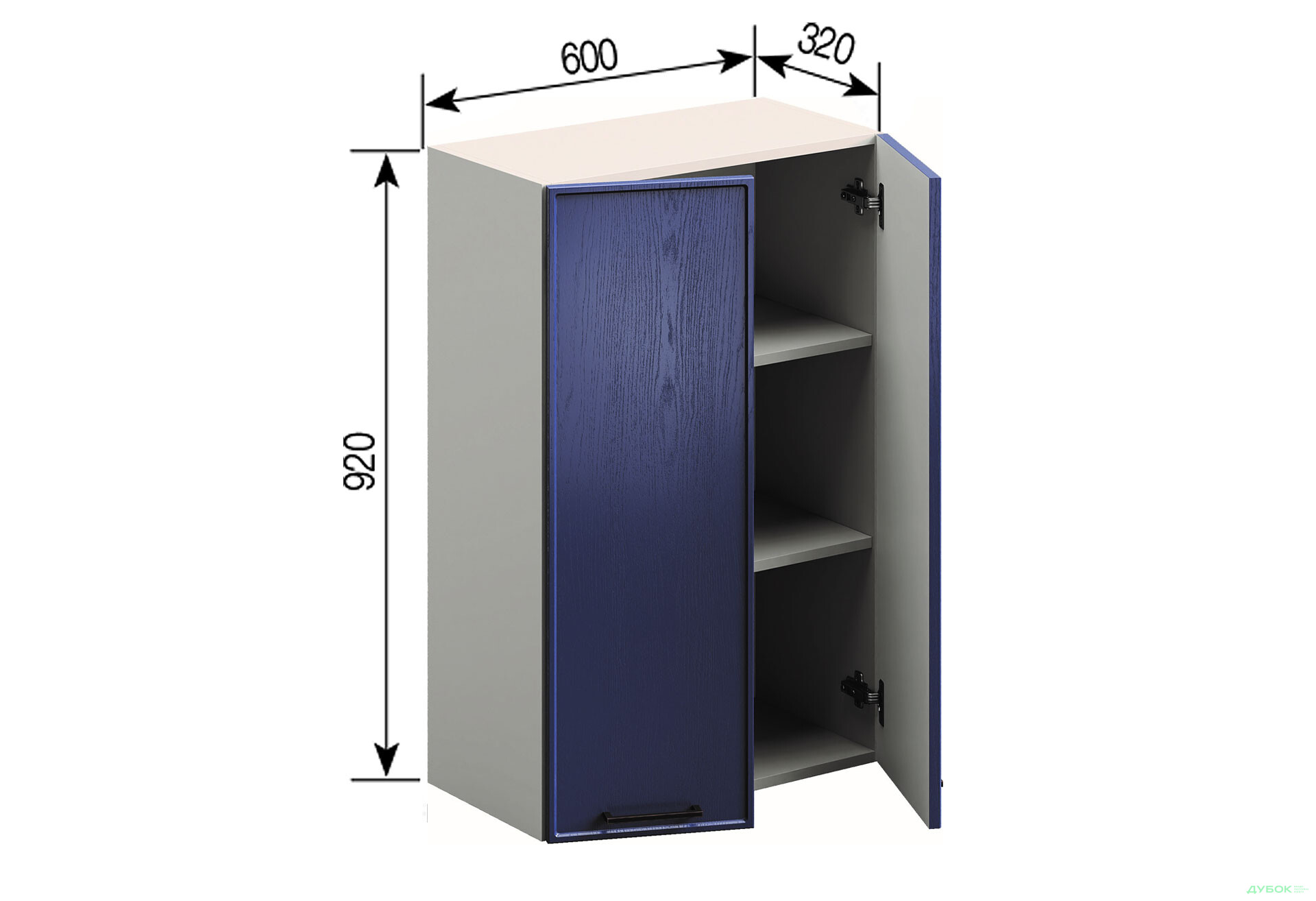 Зображення 1 - В 60 (h-920) Аріель Світ Меблів