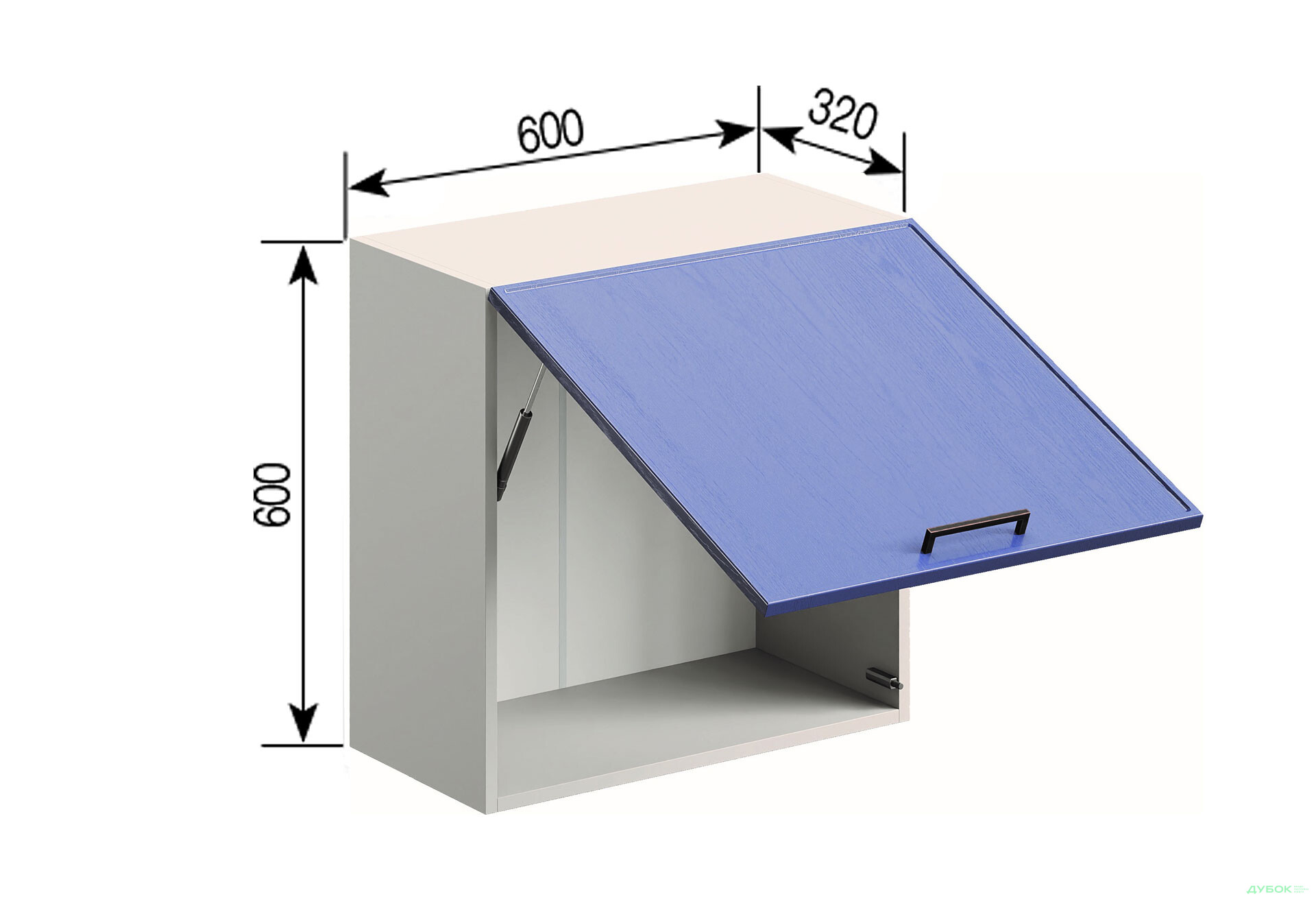 Зображення 1 - В 60 (h-920) Окап Аріель Світ Меблів