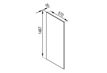 П панель внутрішня (h-920) до ст-ці 28 мм